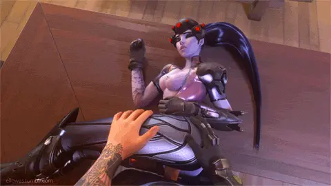 overwatch - widowmaker fuck porn gif