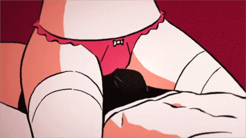 rubbing pussy over hard-on porn gif