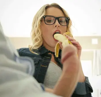 hot blonde big dick porn gif