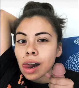 mexican teen jerks off cock porn gif