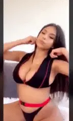 big tits pop out of sports bra porn gif