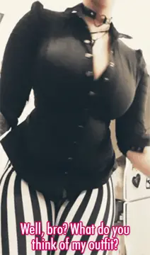 teasing goth sister porn gif