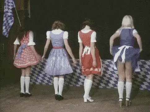 vintage maidens flashing ass and pussy porn gif