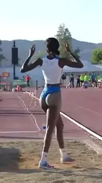 fatima diame amazing ass cheeks caught in the sunlight, long jump babe porn gif