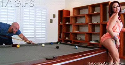 making your opponent lose his concentration: the perv way.

if that doesn’t work, you will be fucked hard, for sure. porn gif