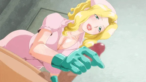 blonde gives handjob he ejaculates so hard porn gif