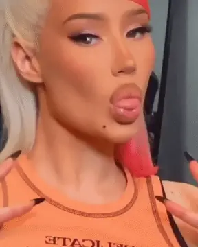 iggy azalea hot tongue porn gif