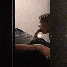 your father in law leaves the door open as your wife sucks to remind you he's the alpha porn gif