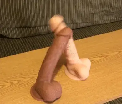 dueling dildos porn gif