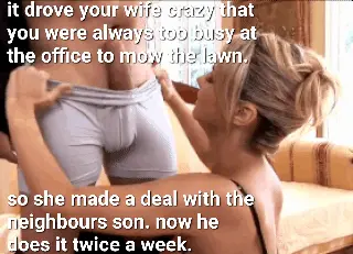 he said it as a joke but your wife got to work instantly porn gif