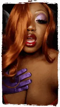 black jessica rabbit... and i'm here for it! #hhb01 porn gif