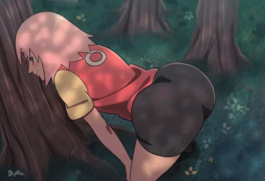 sakura twerks her fat ass for the ninja world porn gif