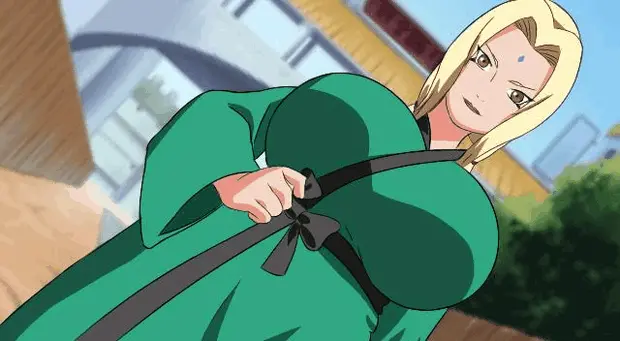 lady tsunade's massive milkers porn gif