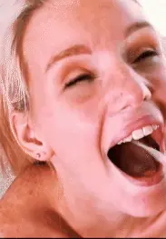 to much cum for little sammie! porn gif