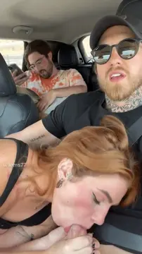 double car bj porn gif