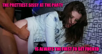 the prettiest sissy gets fucked first porn gif