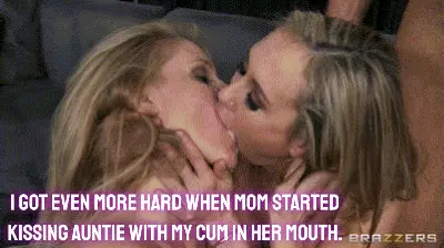 fucking my sluty mother and aunt caption 1 cumshot swapping porn gif