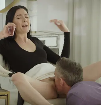 honey, i'm just going into a meeting... i'll call you back later... porn gif