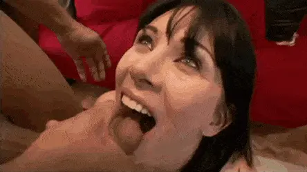 rayveness red swallow porn gif