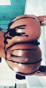chocolate ass porn gif