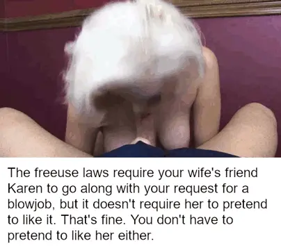 freeuse laws - wife's friend karen porn gif