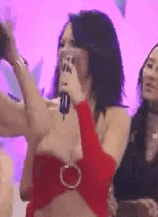 sexy nip slip porn gif