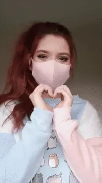 amazing big tits drop from an amateur porn gif