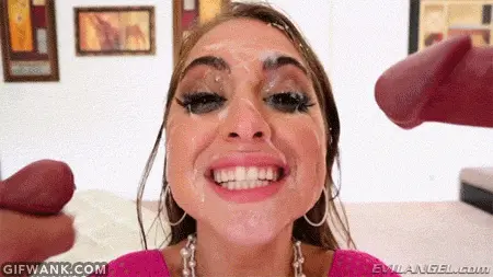 riley reid facial porn gif