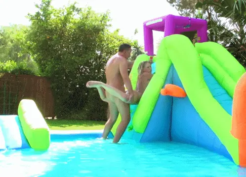 backyard adult birthday party porn gif