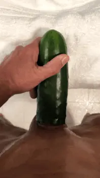 fucking a cucumber porn gif