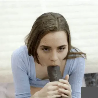 emma watson eating big black cock porn gif