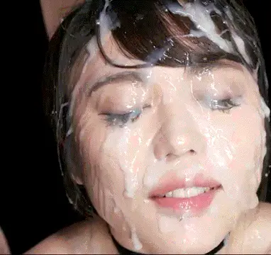 absolutely soaked in cum. porn gif