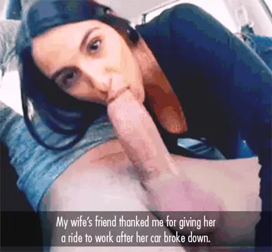 giving a ride to my wife's friend porn gif