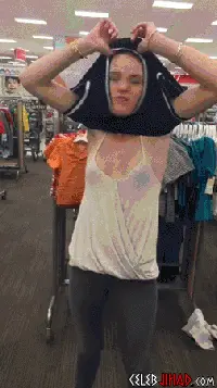 bella thorne nipples porn gif