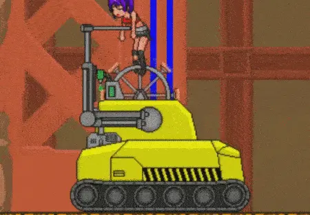 sae gets humped by a giant robot cleaner and she climax 3/3 porn gif