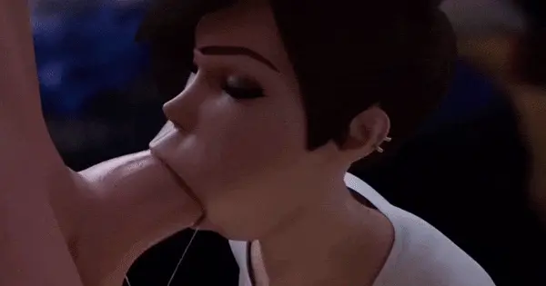 hentai babe deepthroat porn gif