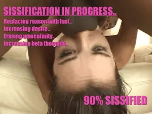 black balls are one of the most efficient ways to turn any 'straight' man into a sissy porn gif