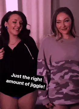 just the right amount of jiggle porn gif