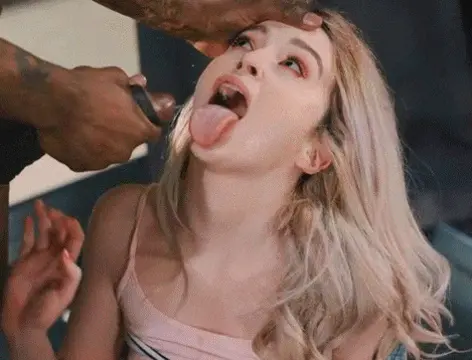 she loves the taste of chocolate cream porn gif