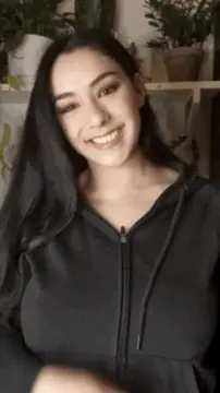 pretty smile porn gif