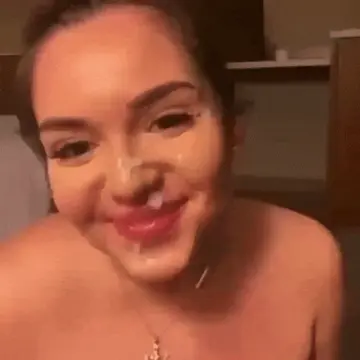 delicious facial cum porn gif