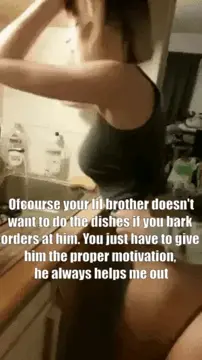 my lil brother would do most anything for my girlfriend porn gif