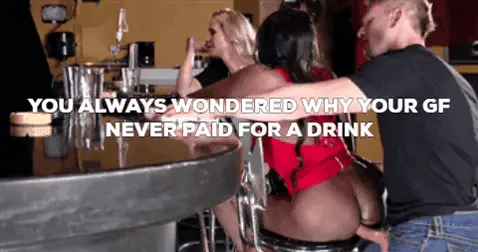 free drinks porn gif