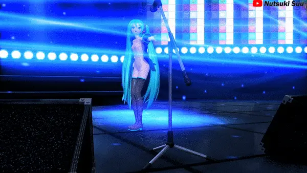 nude hatsune miku cute ass dance i'll miku-miku you project diva porn gif