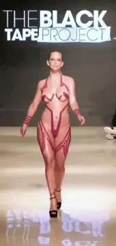 oiled model porn gif