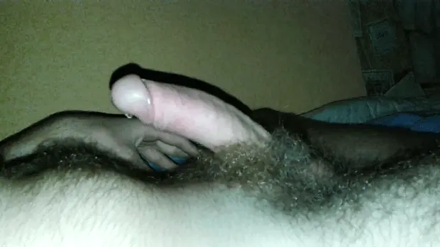 teen cock with a lot of precum and desire porn gif