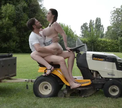 lawnmower fuck porn gif