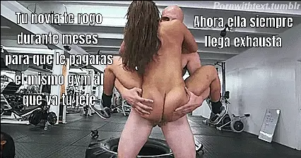 tu novia ama hacer cardio y a tu jefe le gusta ayudar porn gif