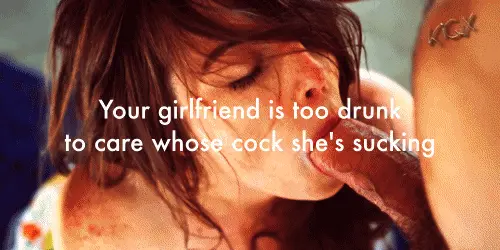 a few shots of tequilla reveal her inner slut! porn gif