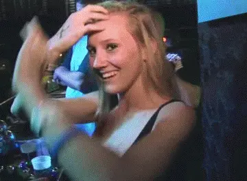 flashing on the dancefloor porn gif